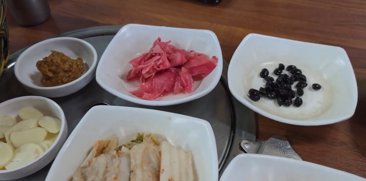 수육에 곁들이는 밑반찬
